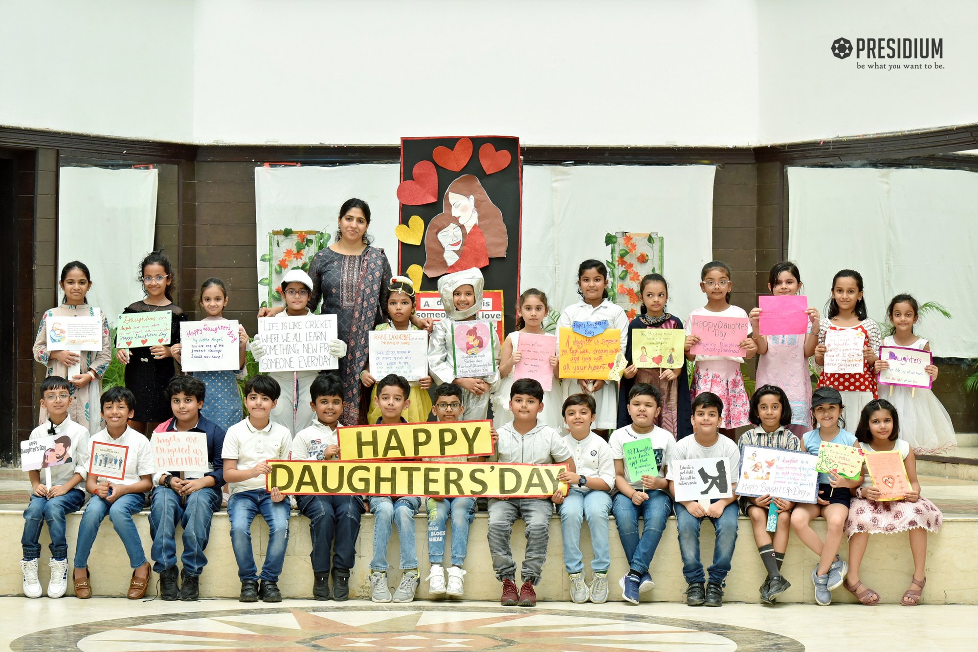 Presidium Indirapuram, PRESIDIANS CELEBRATE DAUGHTERS’ DAY WITH LOVE AND APPRECIATION